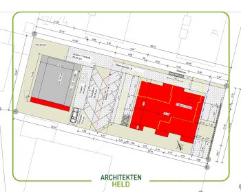 Mehrfamilienhaus mit 7 Wohneinheiten Bauantragsplanung