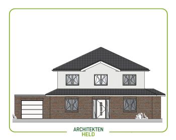 Staffelhaus mit Garage 171 m² Entwurfsplanung